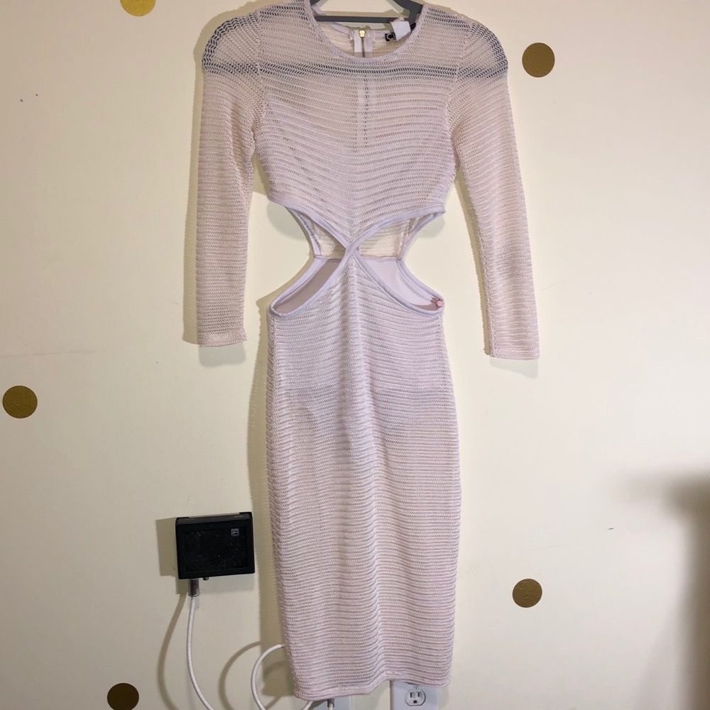 White Mesh Beach / Pool Dress | Coverup
